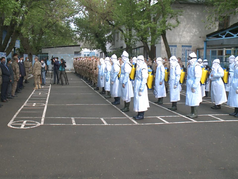 Месяц будут служить добровольцы, которые приняли участие в военных сборах в Шымкенте