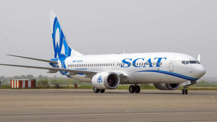 Эксплуатация нового Boeing авиакомпании SCAT приостановлена