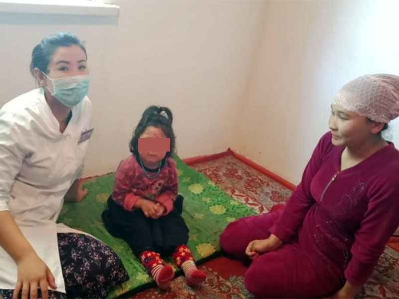 15 штук таблеток выпила малышка в Туркестанской области