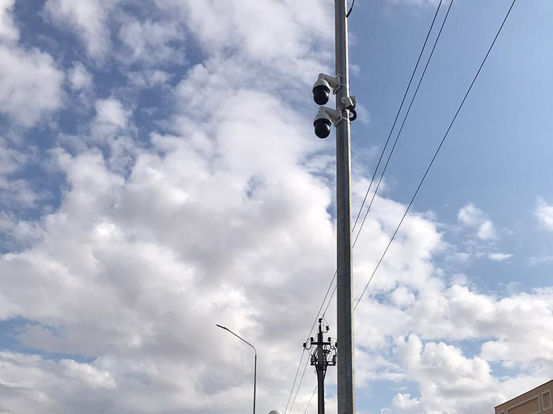 За порядком на улицах Туркестана наблюдают 77 камер