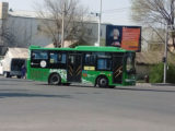 На 25% сокращено количество автобусов в Шымкенте