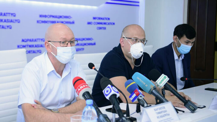 Российские врачи закончили работать в Шымкенте