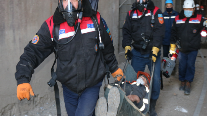 Ликвидировать аварию на ТЭЦ учились спасатели Шымкента