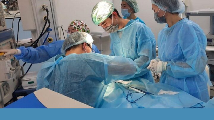 Малыша с врожденными пороками спасли нейрохирурги Шымкента