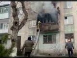 8 человек были эвакуированы из-за пожара в многоэтажке Шымкента