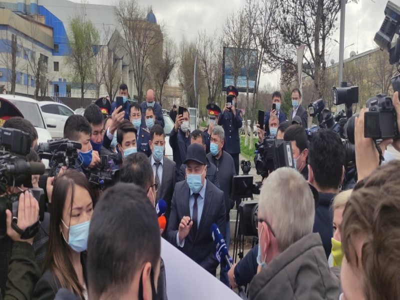 Журналисты Шымкента выступили против произвола полицейских
