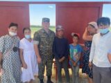Потерявшихся детей гвардейцы помогли найти в Шымкенте