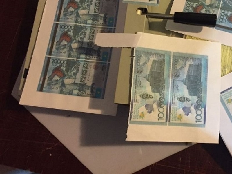 В Казахстане выявлено 336 поддельных денежных знаков на сумму более 1 млн тенге