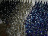 В Шымкенте изъято тысяча бутылок поддельного алкоголя