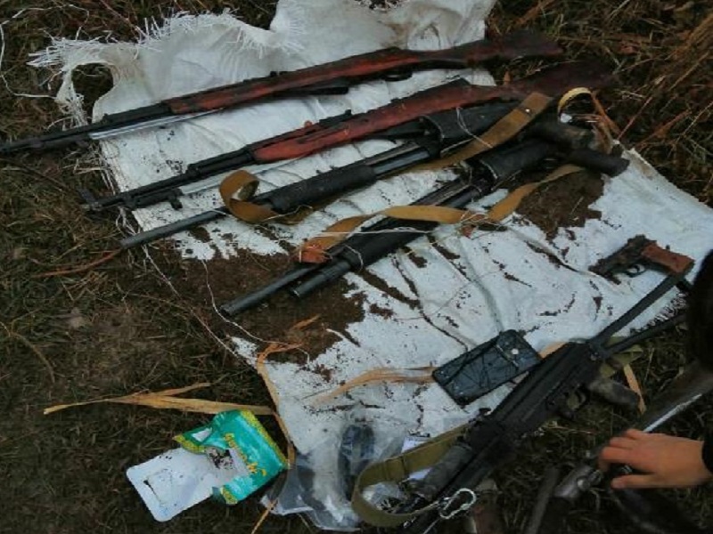 В Жамбылской области обнаружен тайник с оружием