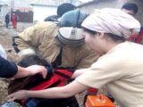 Спасатели достали ребенка из септика в Туркестанской области