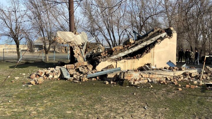 Котельная взорвалась в школе в Туркестанской области