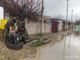 Почти 7 тыс кубометров воды откачали с улиц Шымкента