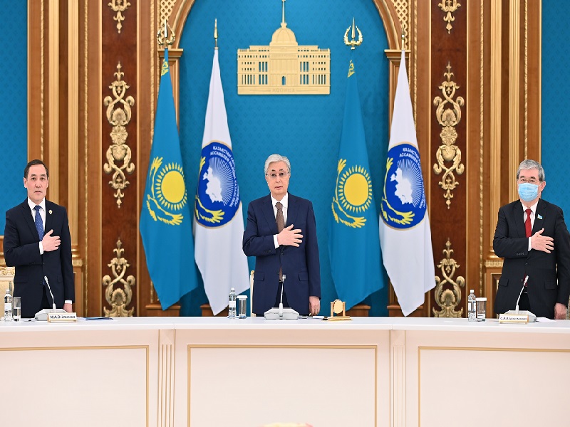 Полное выступление президента К.-К. Токаева на заседании Ассамблеи народа Казахстана