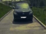 В Шымкенте водитель оштрафован за парковку на проезжей части