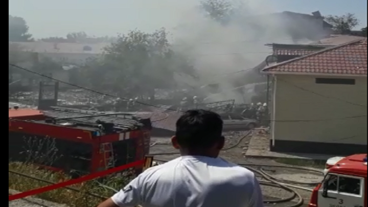 Взрыв произошел в перинатальном центре N1 Шымкента