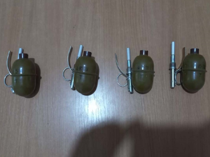 4 гранаты сдал в полицию житель Туркестанской области
