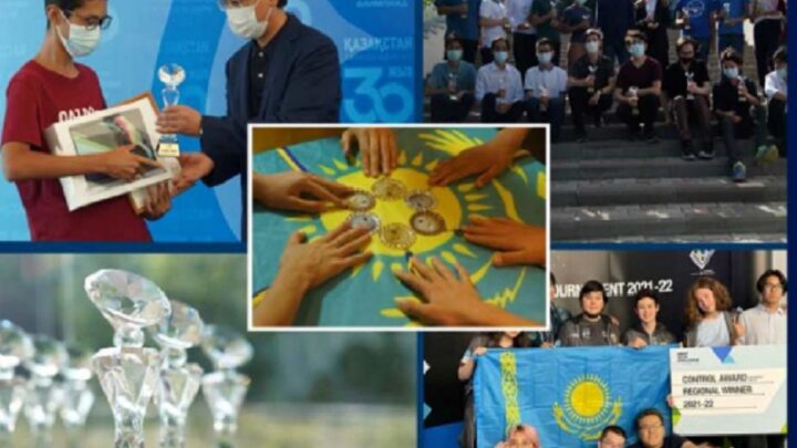 204 казахстанских школьника завоевали медали в международных олимпиадах