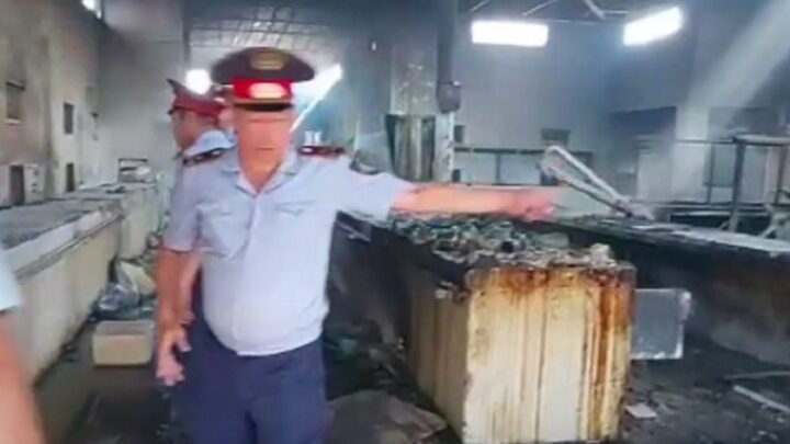 Сгоревший в Жетысае рынок восстановят за 20 дней