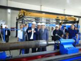 Первая на юге страны мастерская по ремонту вагонных колес открылась в Арыси