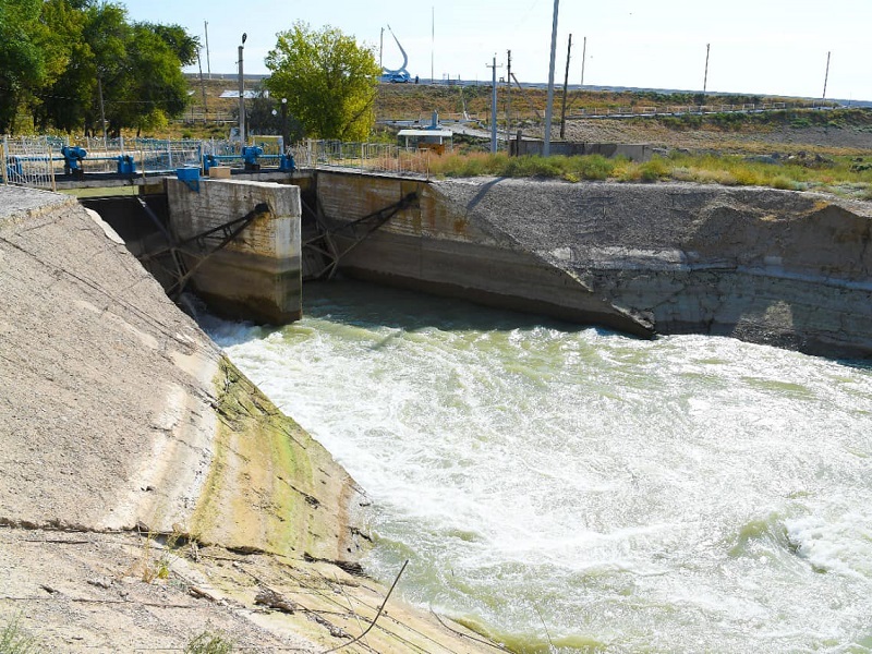 Водохранилище «Боген» начали ремонтировать в Туркестанской области