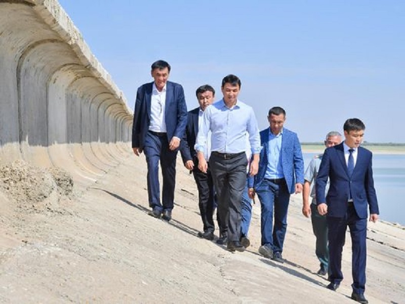 Водохранилище «Боген» начали ремонтировать в Туркестанской области 