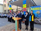 Учеников родной шымкентской школы проведал чемпион Казахстана