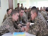 Солдаты провели интеллектуальные игры в Шымкенте