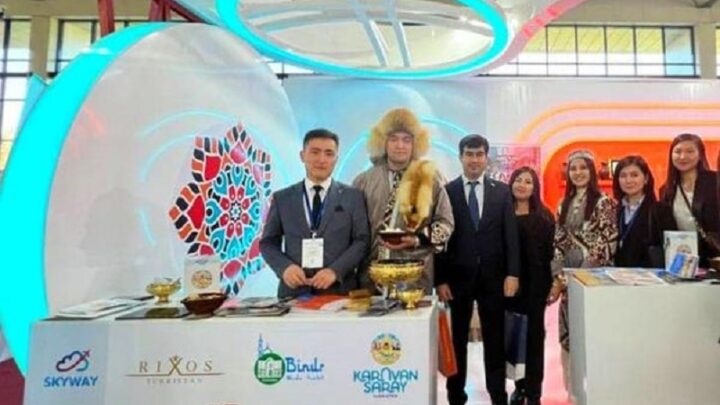 Бренд "Туркестан" презентовали на международной туристической ярмарке в Ташкенте