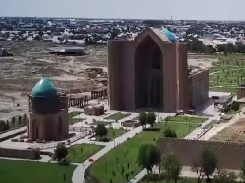 В Туркестане проведут исследования состояния мавзолея Ходжи Ахмета Яссави