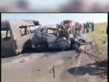 В ДТП 9 человек погибли в Туркестанской области