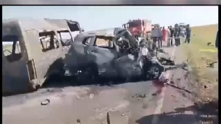 В ДТП 9 человек погибли в Туркестанской области