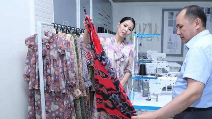 Школа по пошиву одежды национального колорита открылась в Сарыагаше
