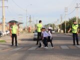 Мероприятие по безопасности детей на дорогах провели в Шымкенте