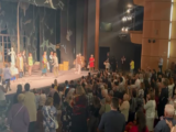 Аншлаг был на закрытии гастролей русского драматического театра Шымкента в Алматы