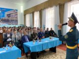 Ученикам  школы "Жас улан" в Шымкенте рассказали, как поступить в военный институт
