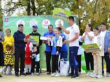 Семьи с особенными детками приняли участие в «Веселых стартах» в Шымкенте