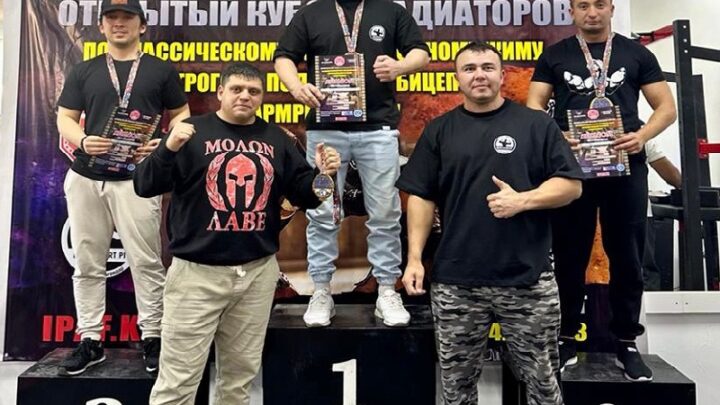 Гвардеец из Шымкента стал призером открытого Кубка Гладиаторов