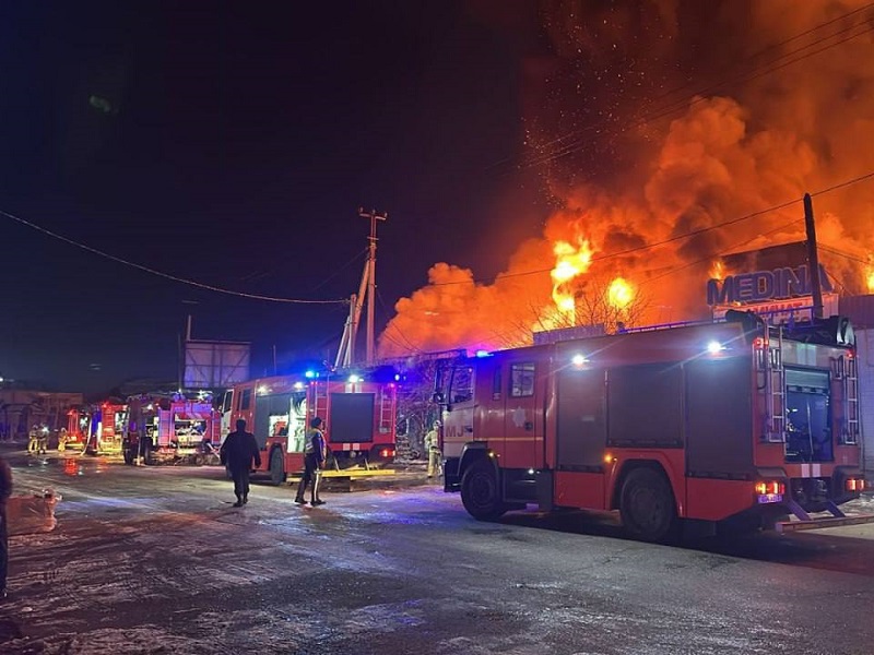 Более 100 пожаров и случайных ЧП произошло в Казахстане за сутки