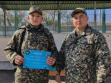 Солдаты остались на контрактную службу в Алматы
