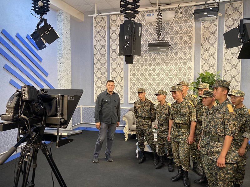 В Шымкенте прошли сборы внештатных военных корреспондентов