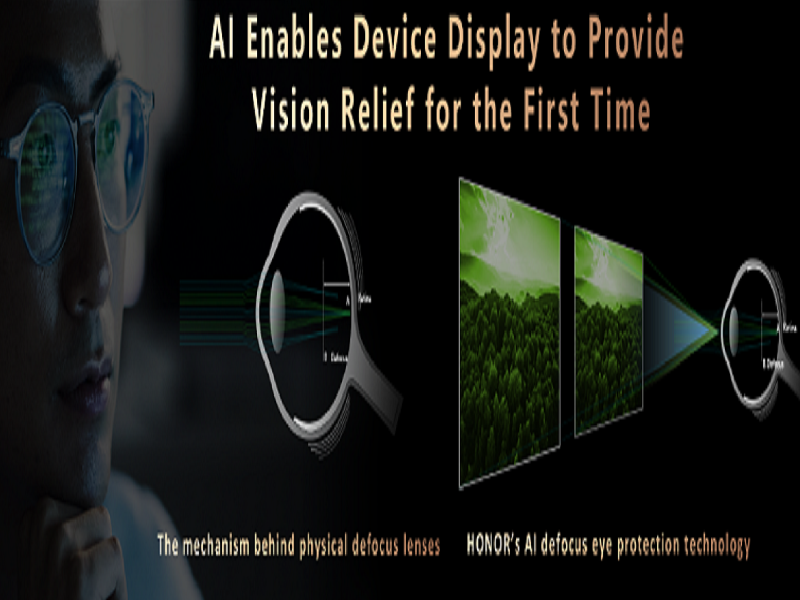 HONORанонсировал первую на рынке технологию бифокальнойзащиты зрения и детектор дипфейков для защиты от интернет-мошенничества