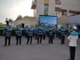 Оркестр Национальной гвардии МВД РК выступил в Астане в честь Дня полиции Казахстана