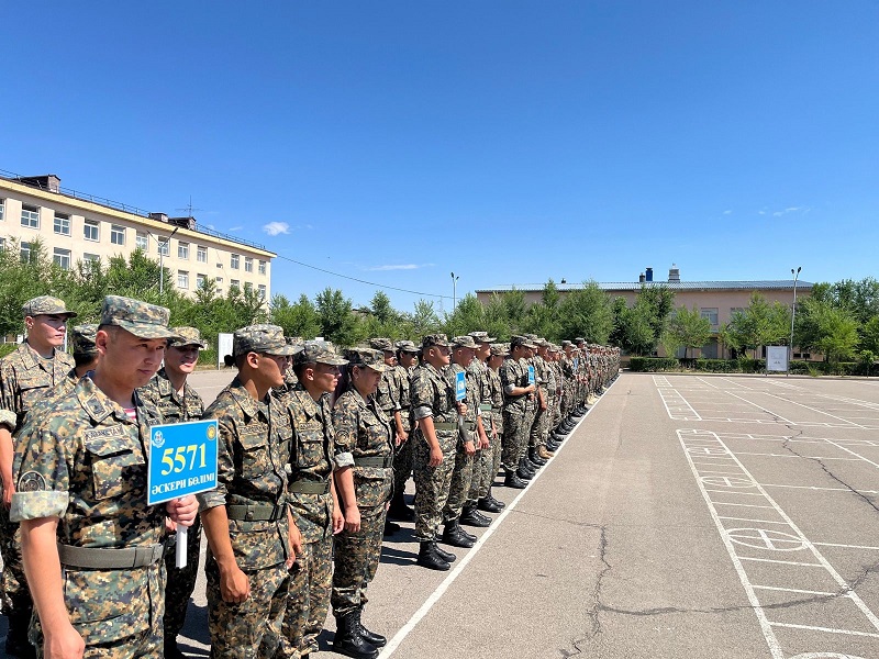 Турнир по рукопашному бою стартовал среди гвардейцев в Алматинской области