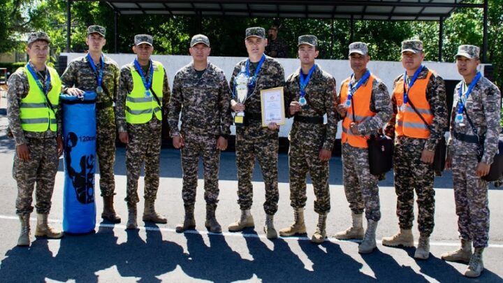 В инженерно-саперной бригаде Конаевского гарнизона прошел турнир по мини-футболу