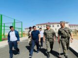 Депутат Парламента Казахстана посетил батальон МВД в Туркестане