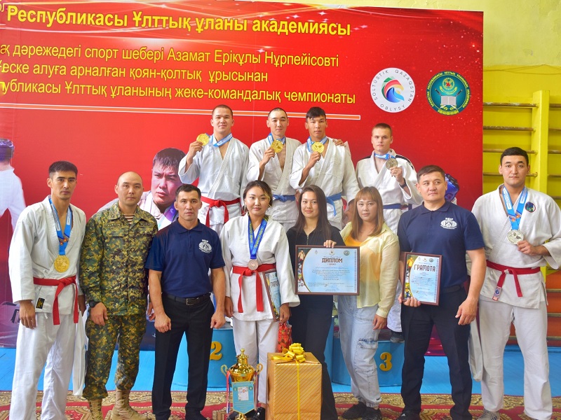 В Казахстане прошел турнир по чемпионату по рукопашному бою