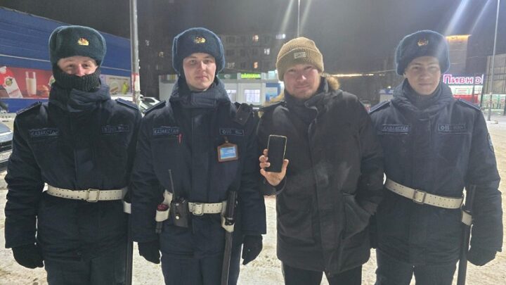 Гвардейцы восстановили справедливость: мобильный телефон вернули владельцу