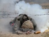 На полигоне «Дарбаза» новобранцы механизированной бригады прошли боевое крещение
