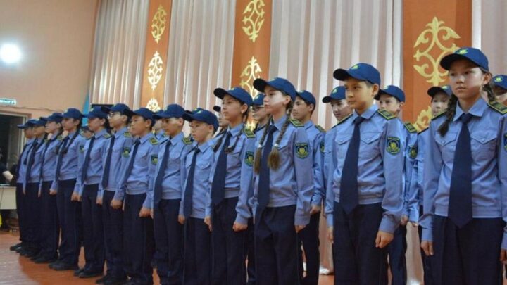 Класс правоохранительной направленности "Жас сақшы" открыли в СКО